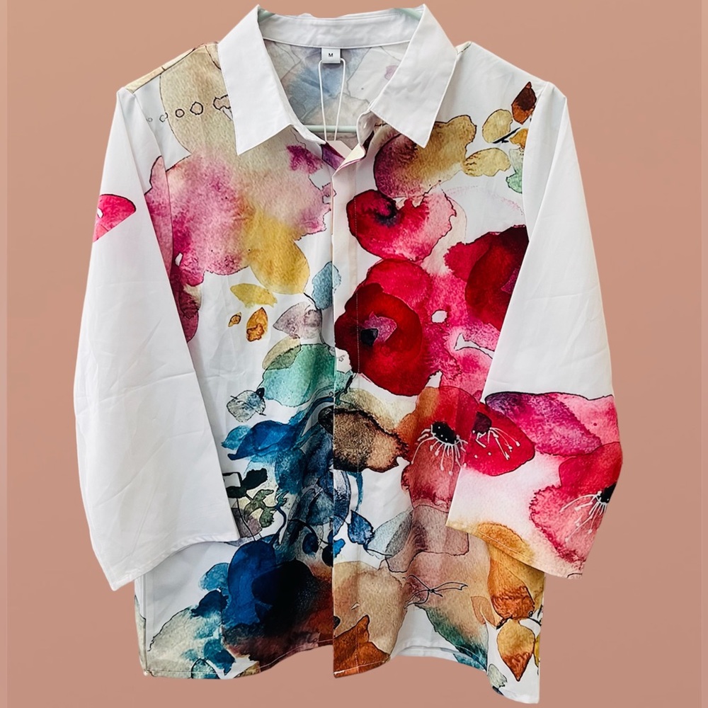 New Zolucky floral blouse